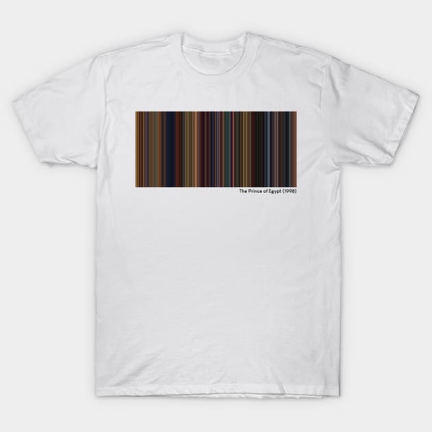 The Prince of Egypt (1998) - Every Frame of the Movie T-Shirt by ColorofCinema
